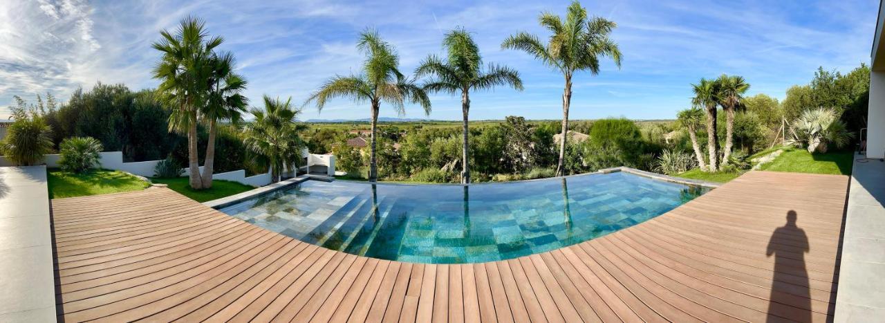 Villa D'Exception Avec Piscine A Debordement - Vue Panoramique Saint-Nazaire  Bagian luar foto