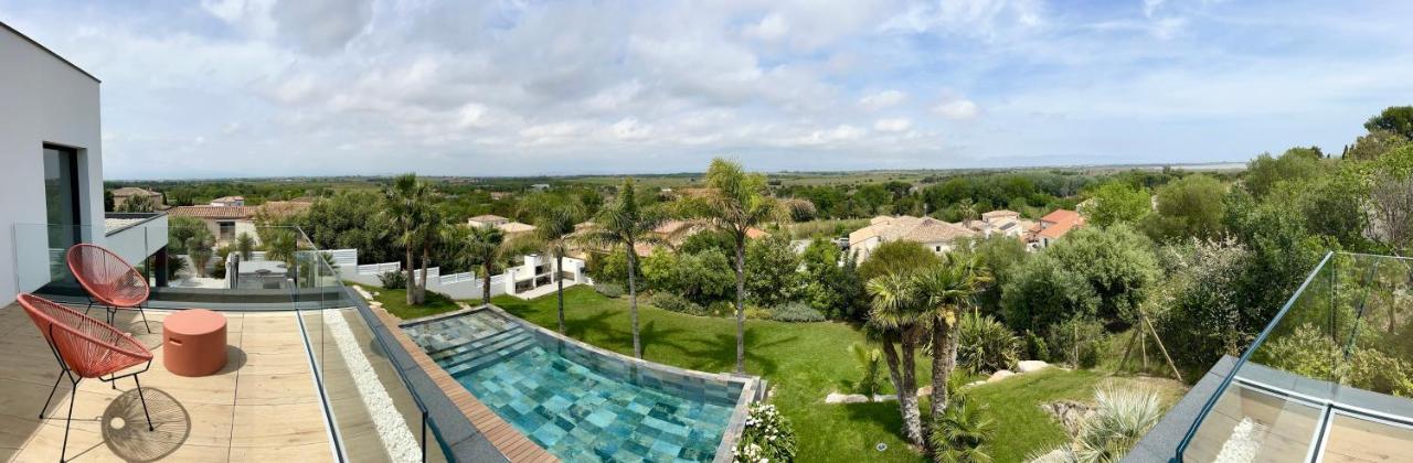 Villa D'Exception Avec Piscine A Debordement - Vue Panoramique Saint-Nazaire  Bagian luar foto
